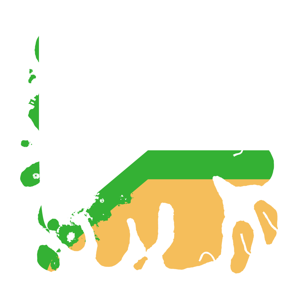 Biome Rust Map: Procedural Map, Size: 3500, Seed: 739