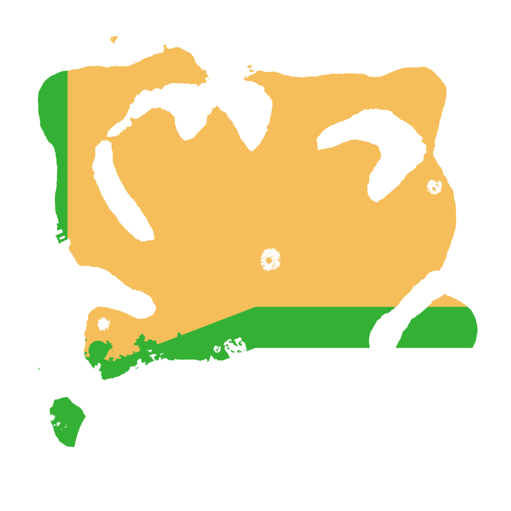 Biome Rust Map: Procedural Map, Size: 3550, Seed: 80852