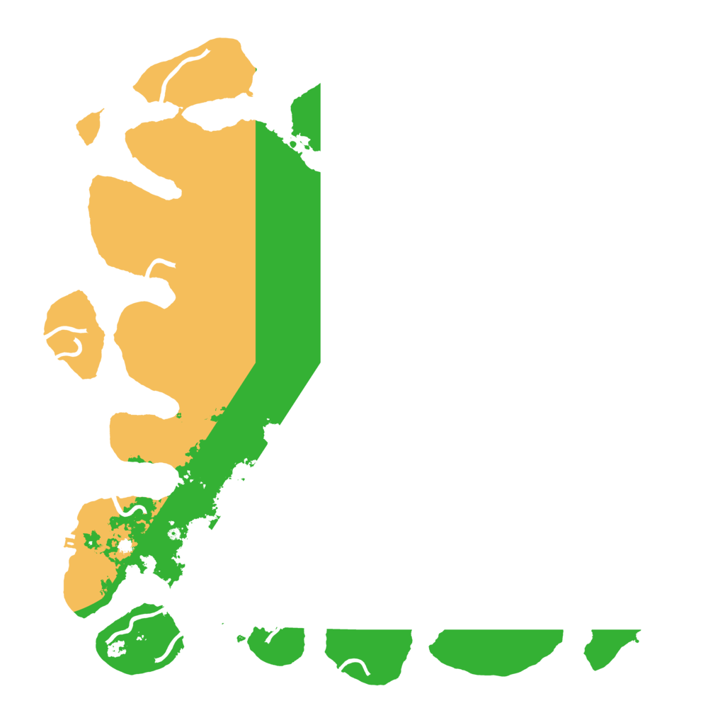 Biome Rust Map: Procedural Map, Size: 4500, Seed: 1572910