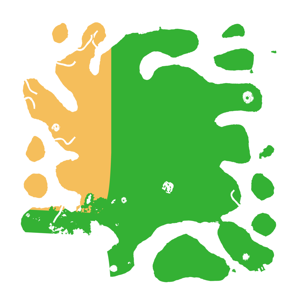 Biome Rust Map: Procedural Map, Size: 4000, Seed: 281443