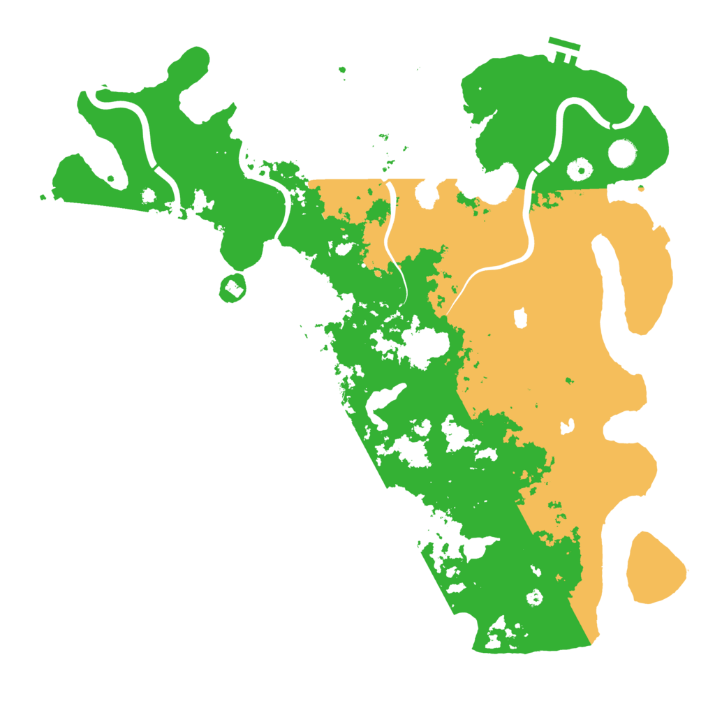 Biome Rust Map: Procedural Map, Size: 4500, Seed: 1872328