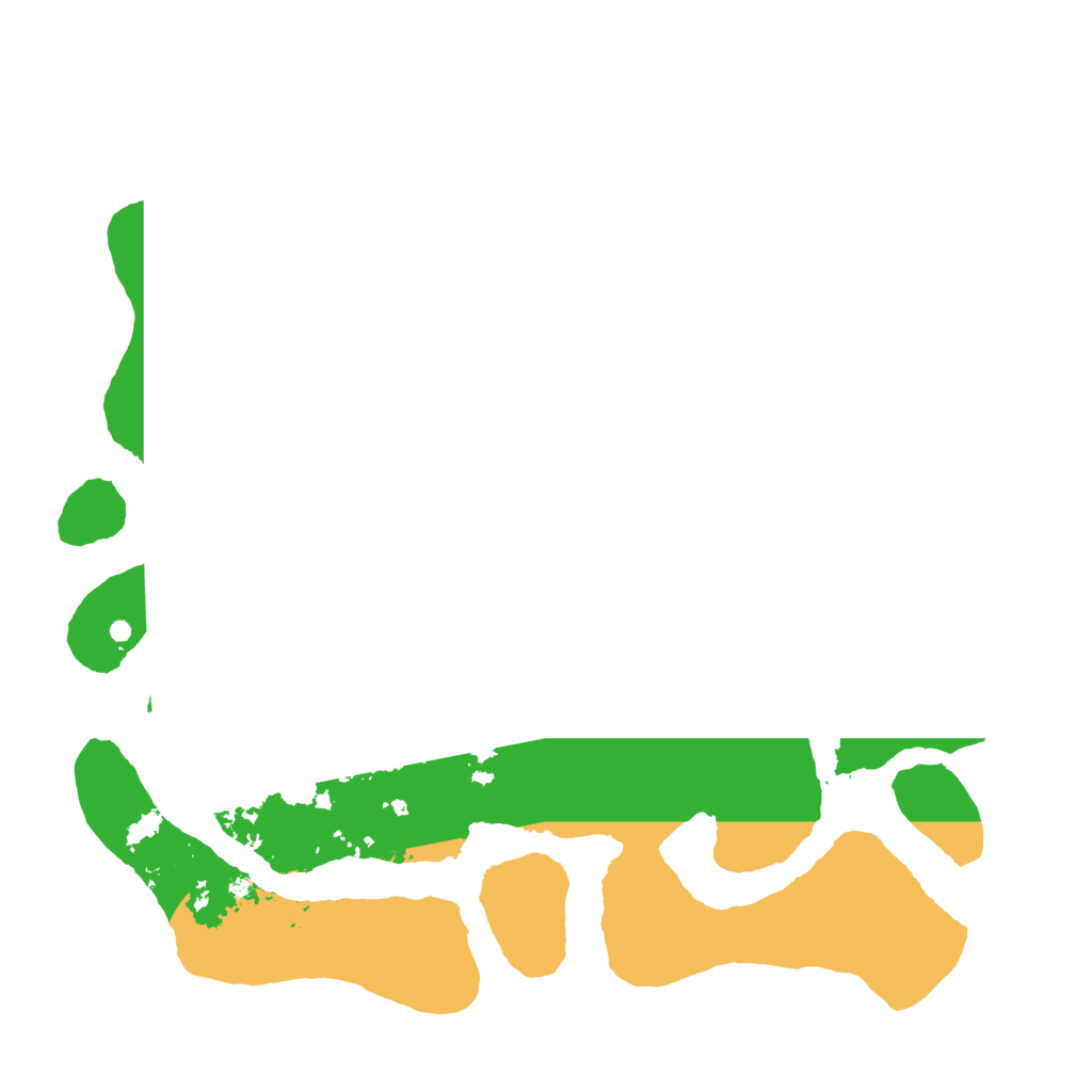 Biome Rust Map: Barren, Size: 4500, Seed: 2049649