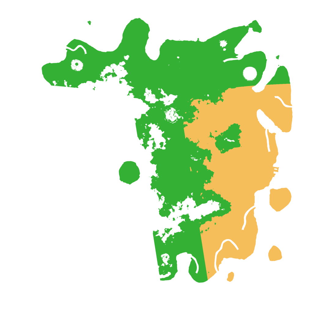 Biome Rust Map: Procedural Map, Size: 4000, Seed: 489620