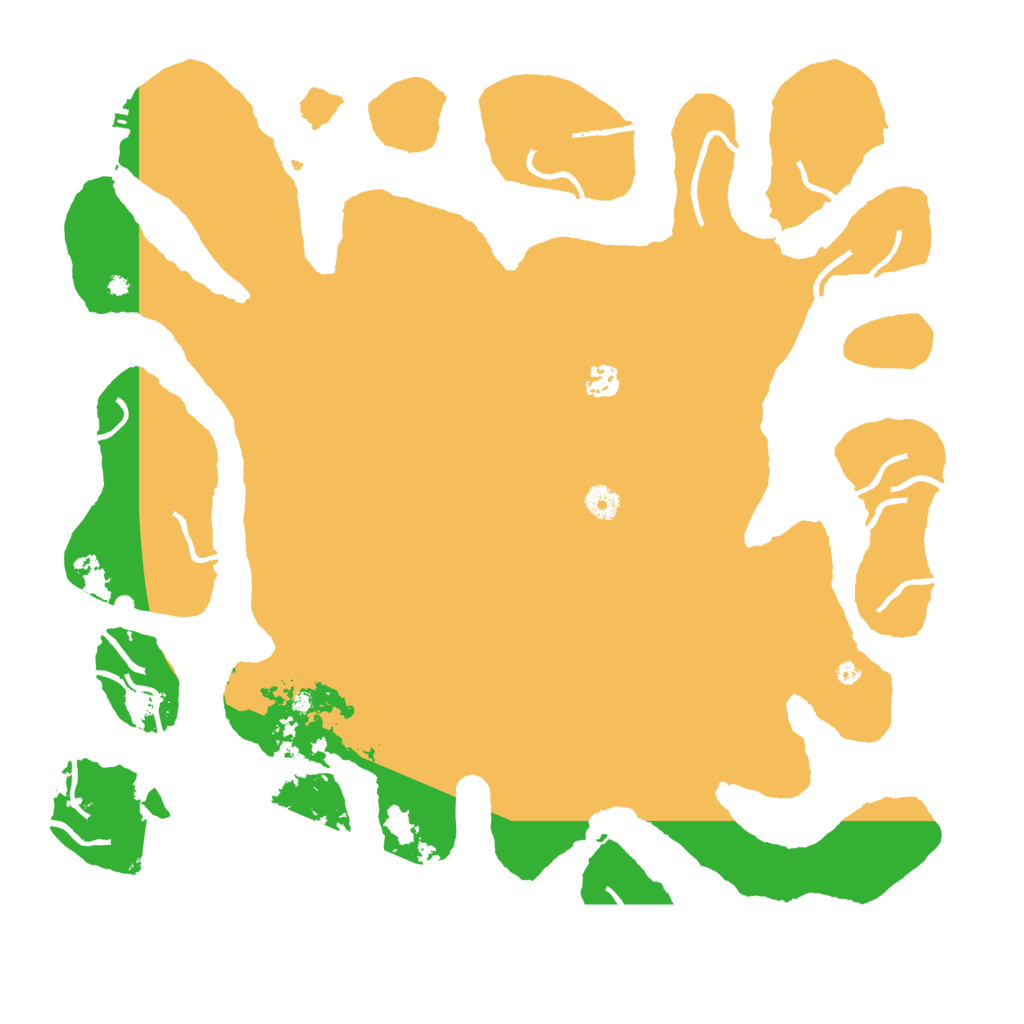 Biome Rust Map: Procedural Map, Size: 4500, Seed: 3636162