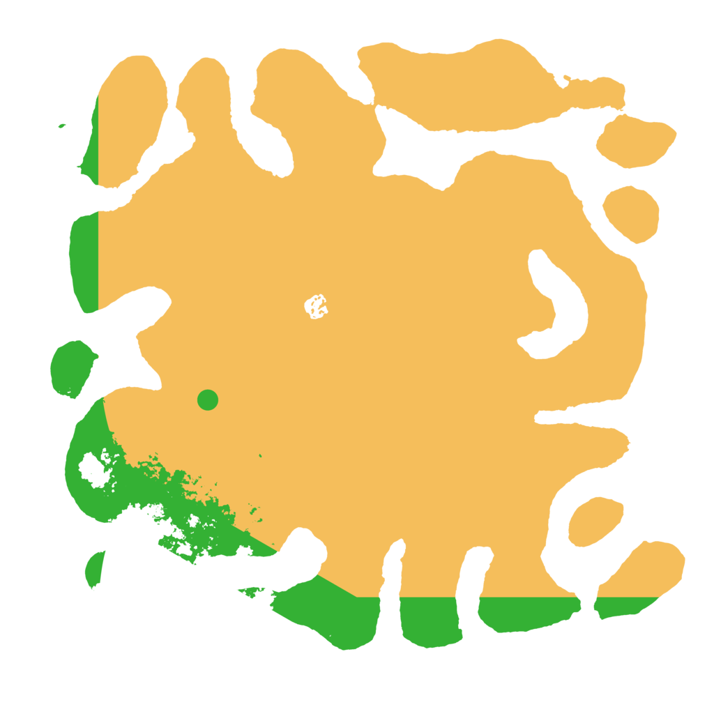 Biome Rust Map: Barren, Size: 4500, Seed: 5759289