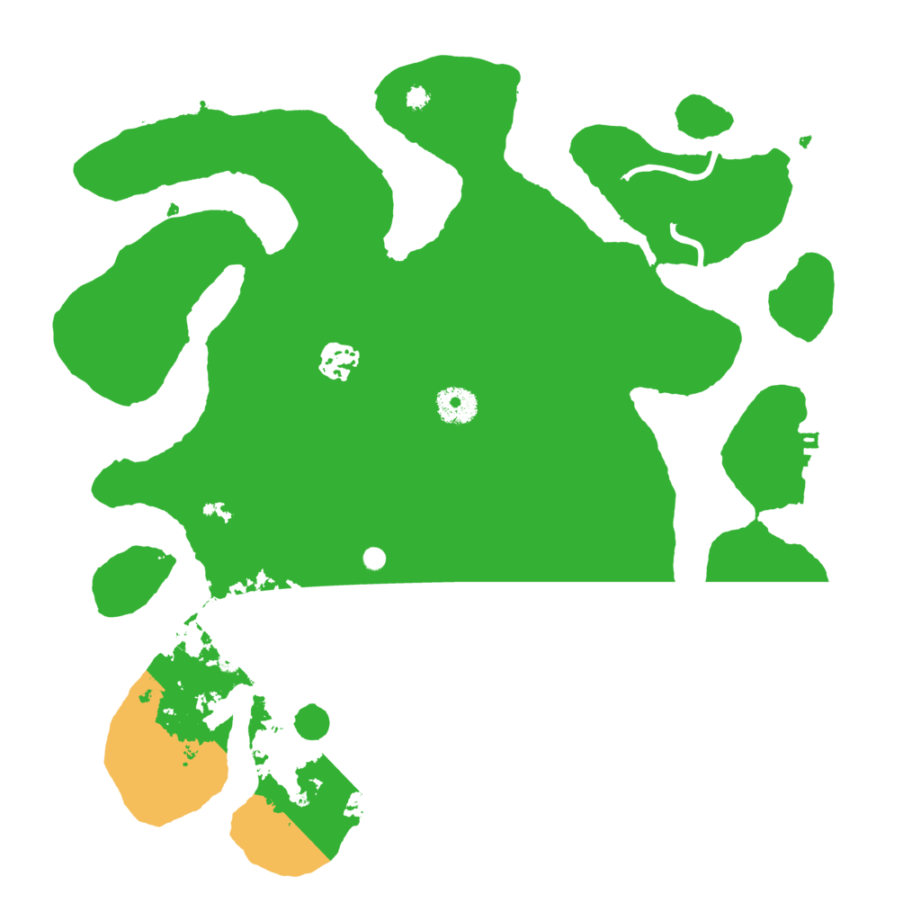 Biome Rust Map: Procedural Map, Size: 3550, Seed: 897113