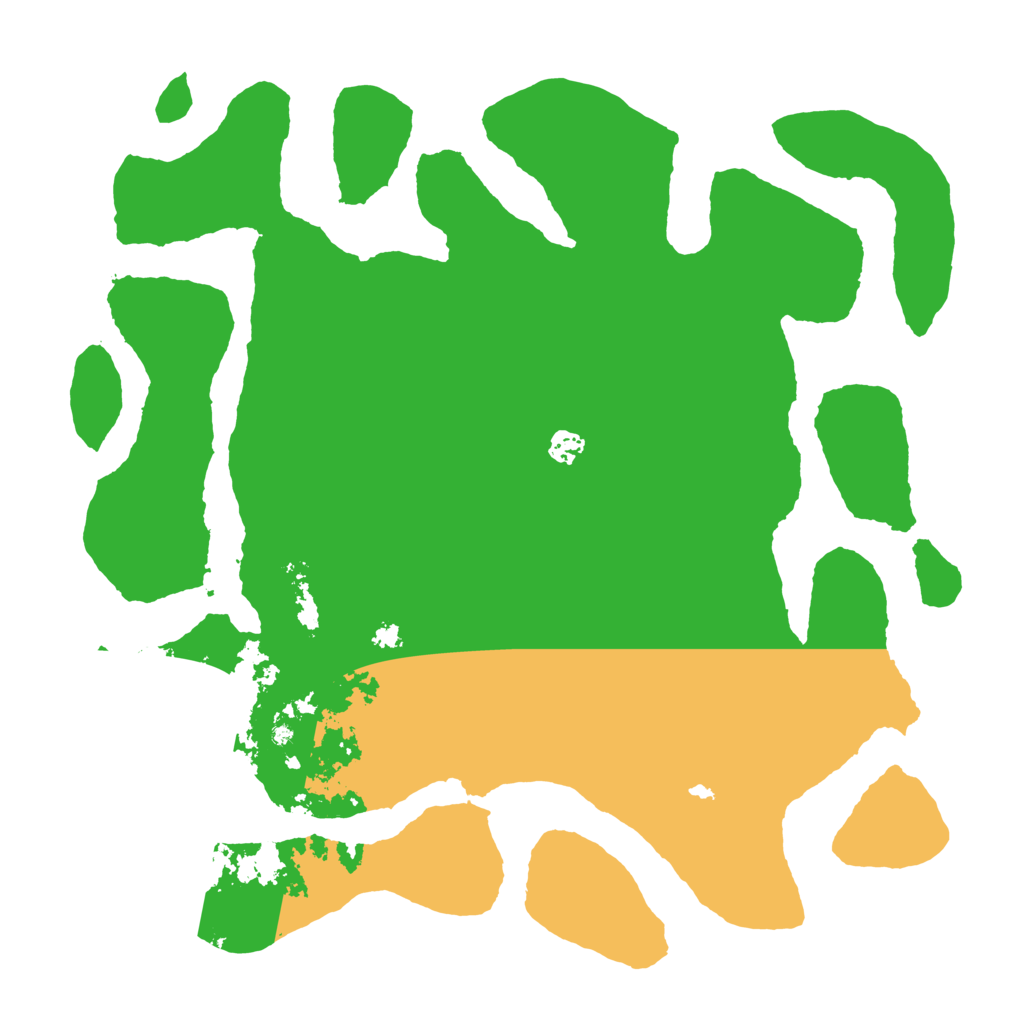 Biome Rust Map: Barren, Size: 4500, Seed: 3242114