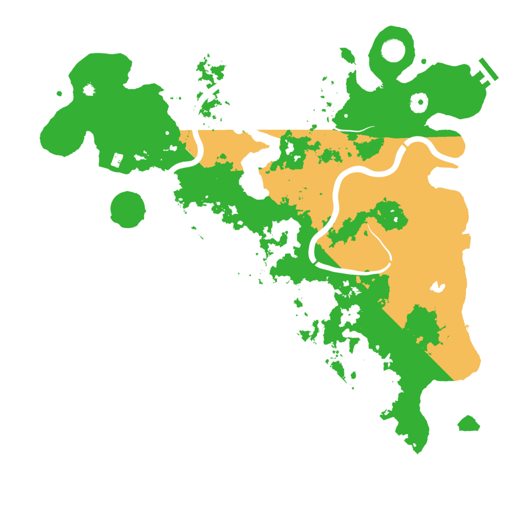 Biome Rust Map: Procedural Map, Size: 4000, Seed: 317777