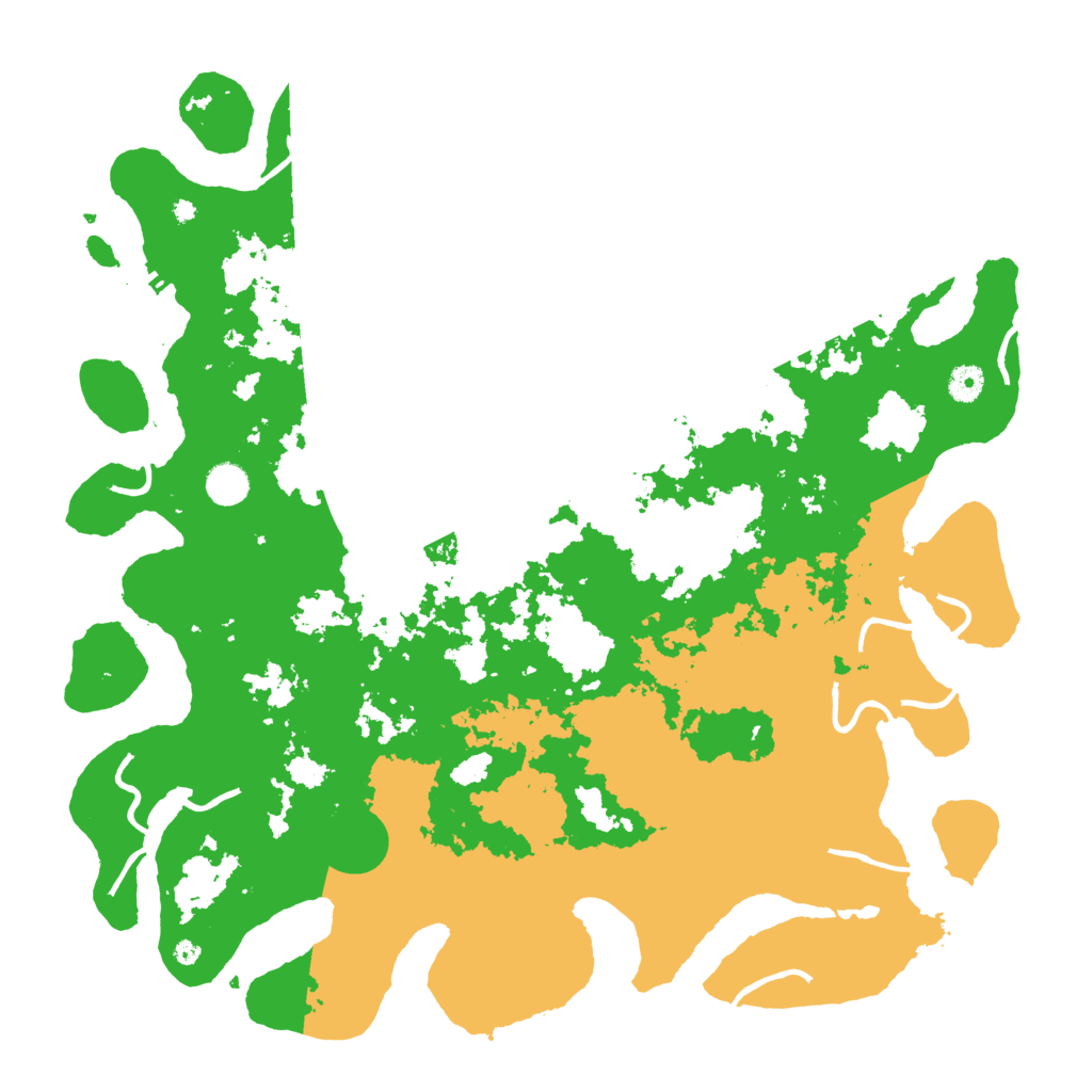 Biome Rust Map: Procedural Map, Size: 4500, Seed: 3993938