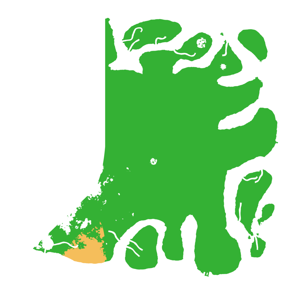 Biome Rust Map: Procedural Map, Size: 4500, Seed: 4953120