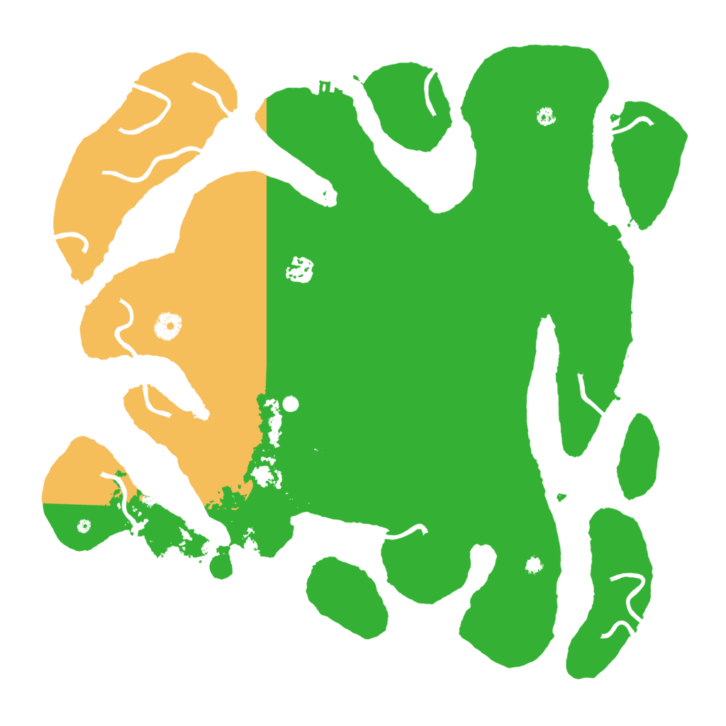 Biome Rust Map: Procedural Map, Size: 4000, Seed: 375636