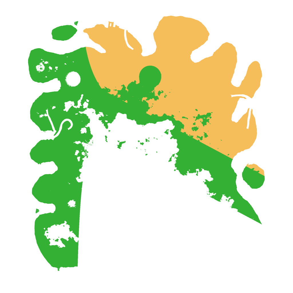 Biome Rust Map: Procedural Map, Size: 3500, Seed: 403944