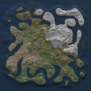 Thumbnail Rust Map: Procedural Map, Size: 4000, Seed: 7001, 15 Monuments