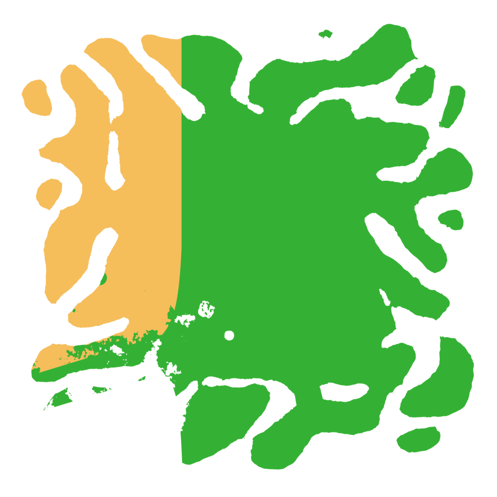 Biome Rust Map: Barren, Size: 4500, Seed: 963285