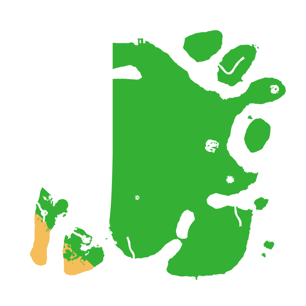 Biome Rust Map: Procedural Map, Size: 3500, Seed: 56681200