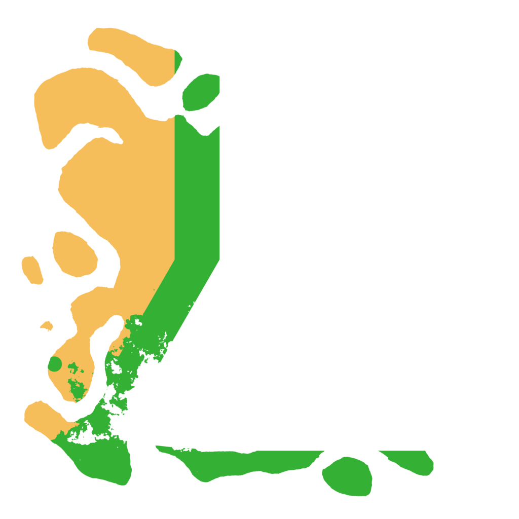 Biome Rust Map: Barren, Size: 4500, Seed: 2103475