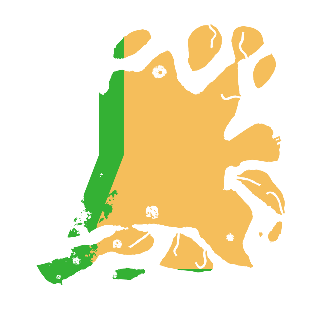 Biome Rust Map: Procedural Map, Size: 3500, Seed: 4558060