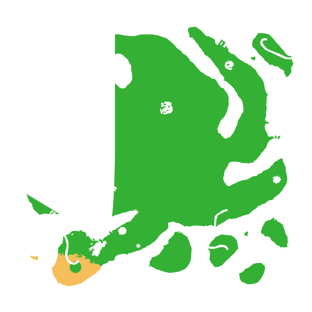 Biome Rust Map: Procedural Map, Size: 3550, Seed: 604826