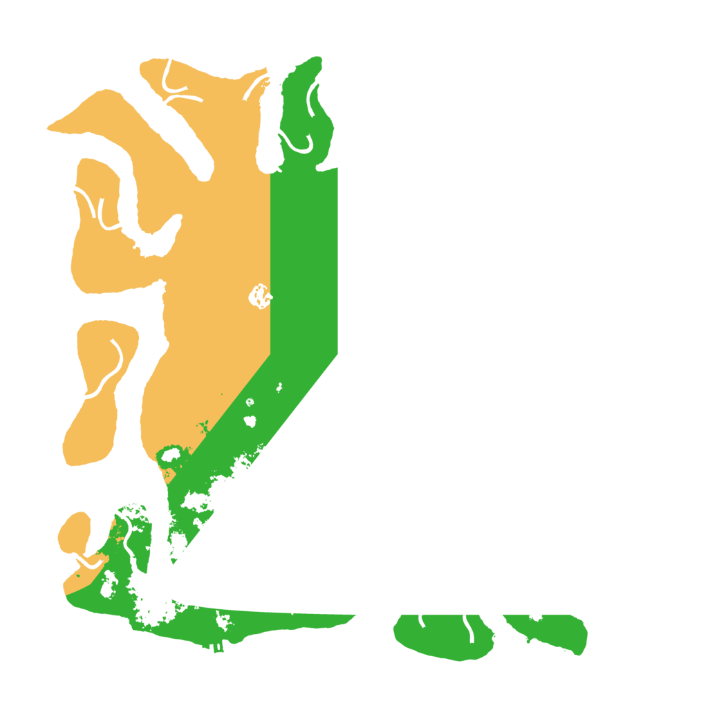 Biome Rust Map: Procedural Map, Size: 4500, Seed: 492171