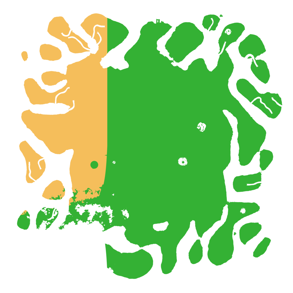 Biome Rust Map: Procedural Map, Size: 5000, Seed: 472061919