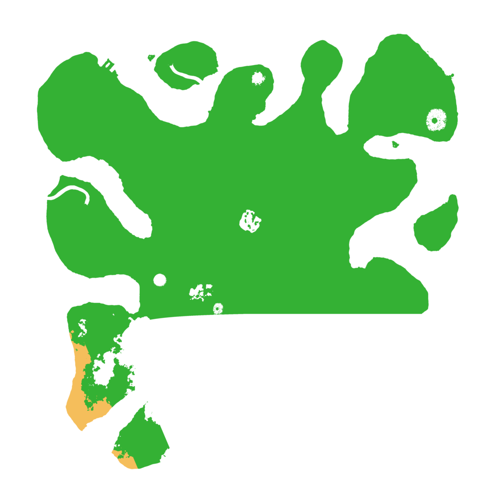 Biome Rust Map: Procedural Map, Size: 3500, Seed: 21123049