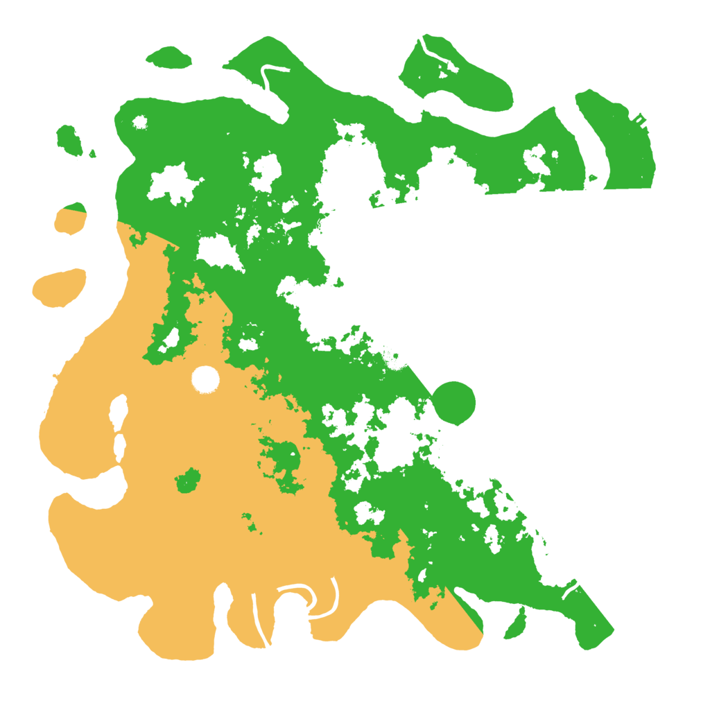 Biome Rust Map: Procedural Map, Size: 4500, Seed: 23498