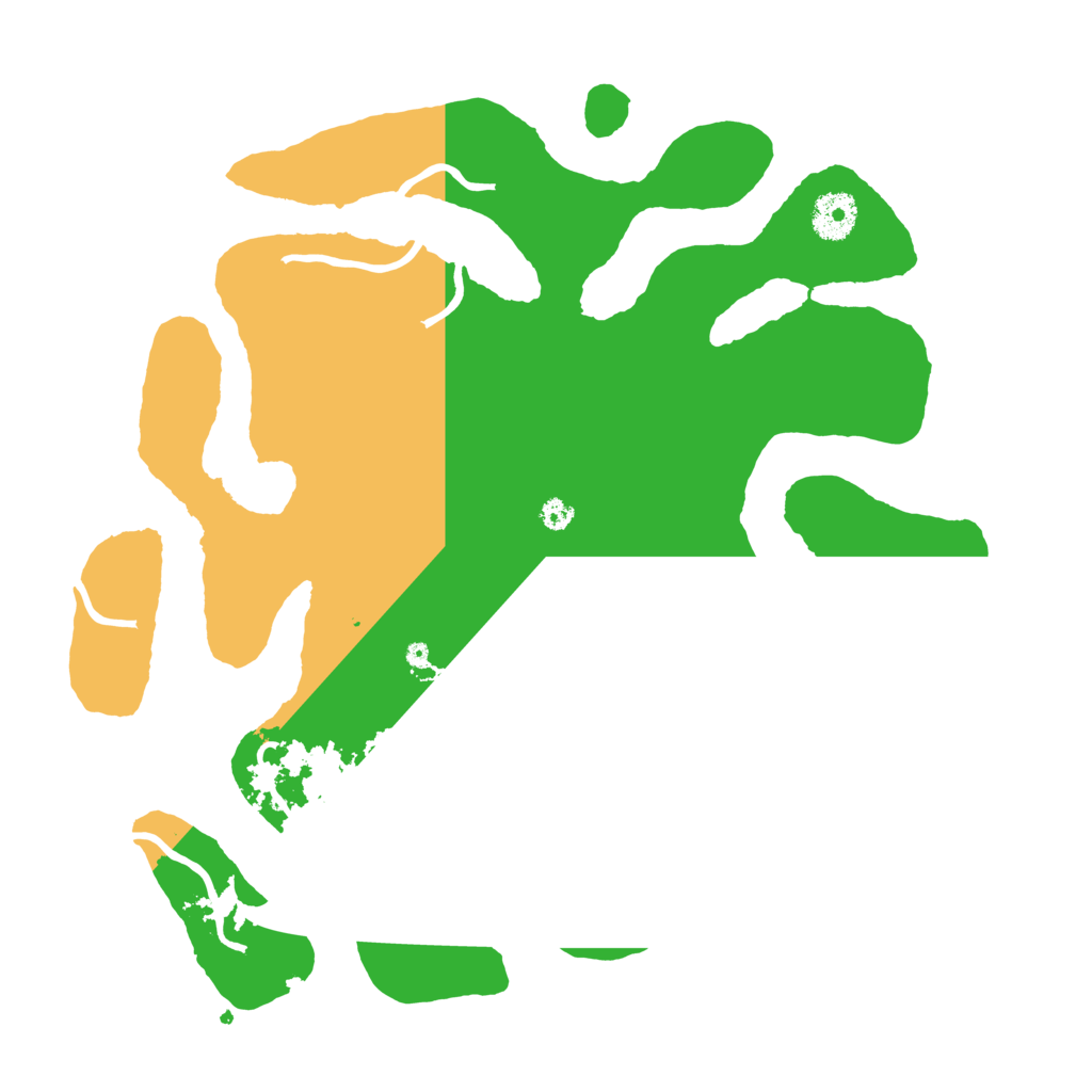 Biome Rust Map: Procedural Map, Size: 3500, Seed: 220120