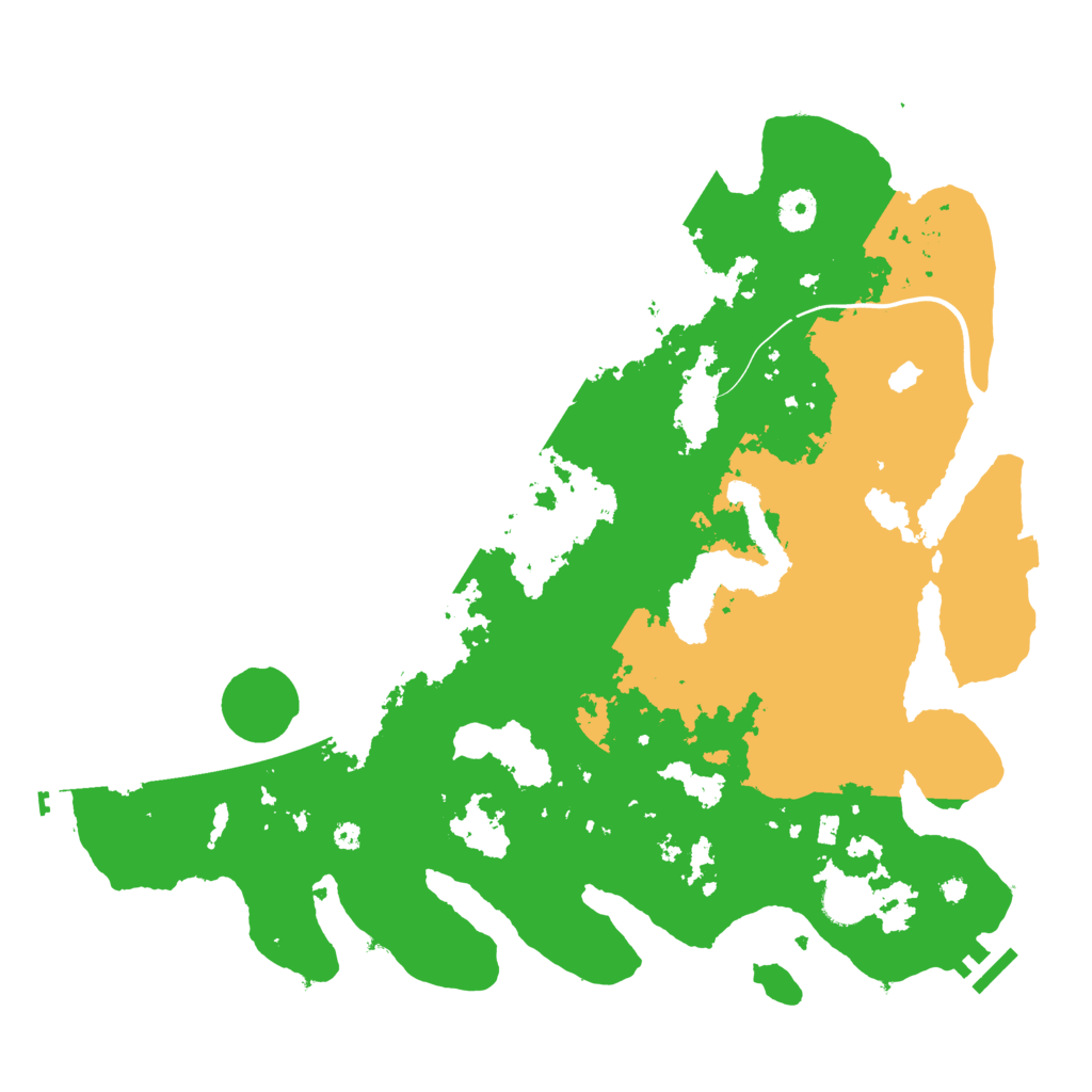 Biome Rust Map: Procedural Map, Size: 4000, Seed: 741882