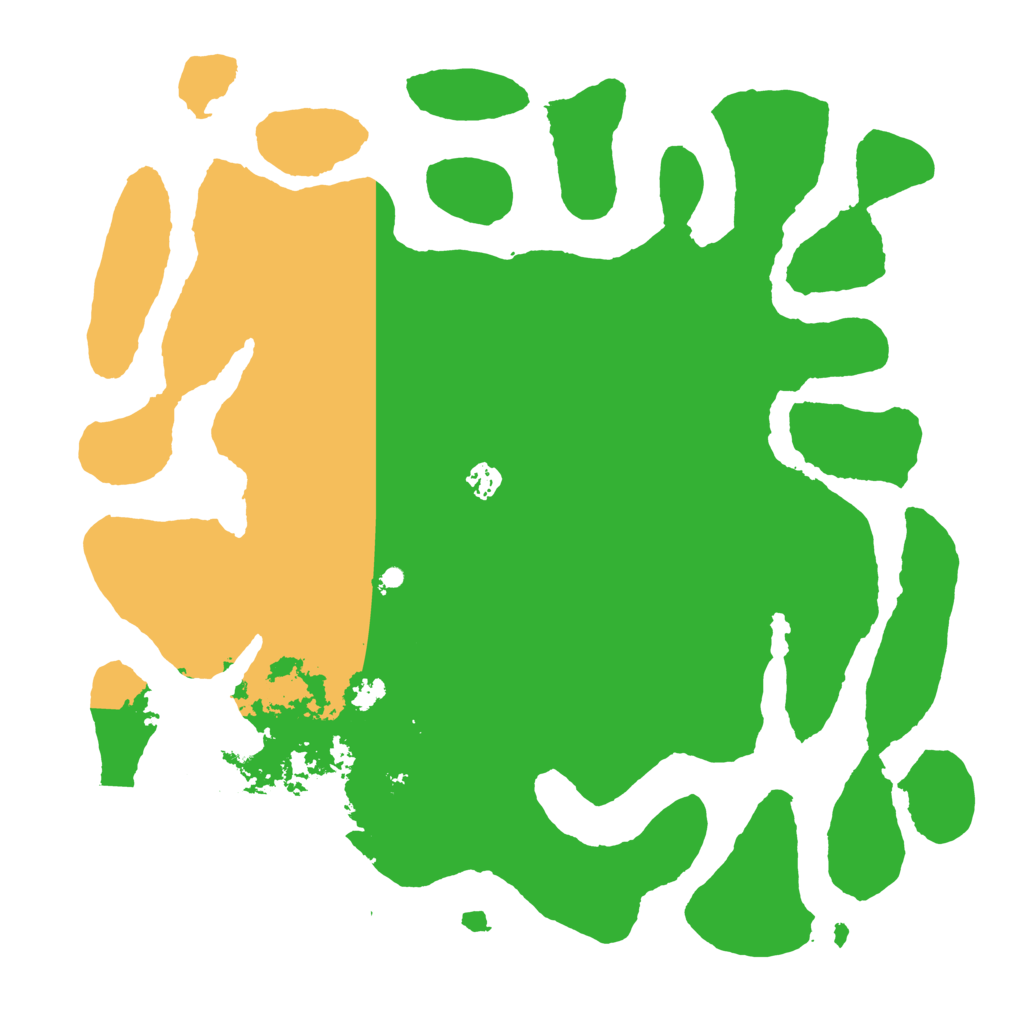 Biome Rust Map: Barren, Size: 4500, Seed: 5177233