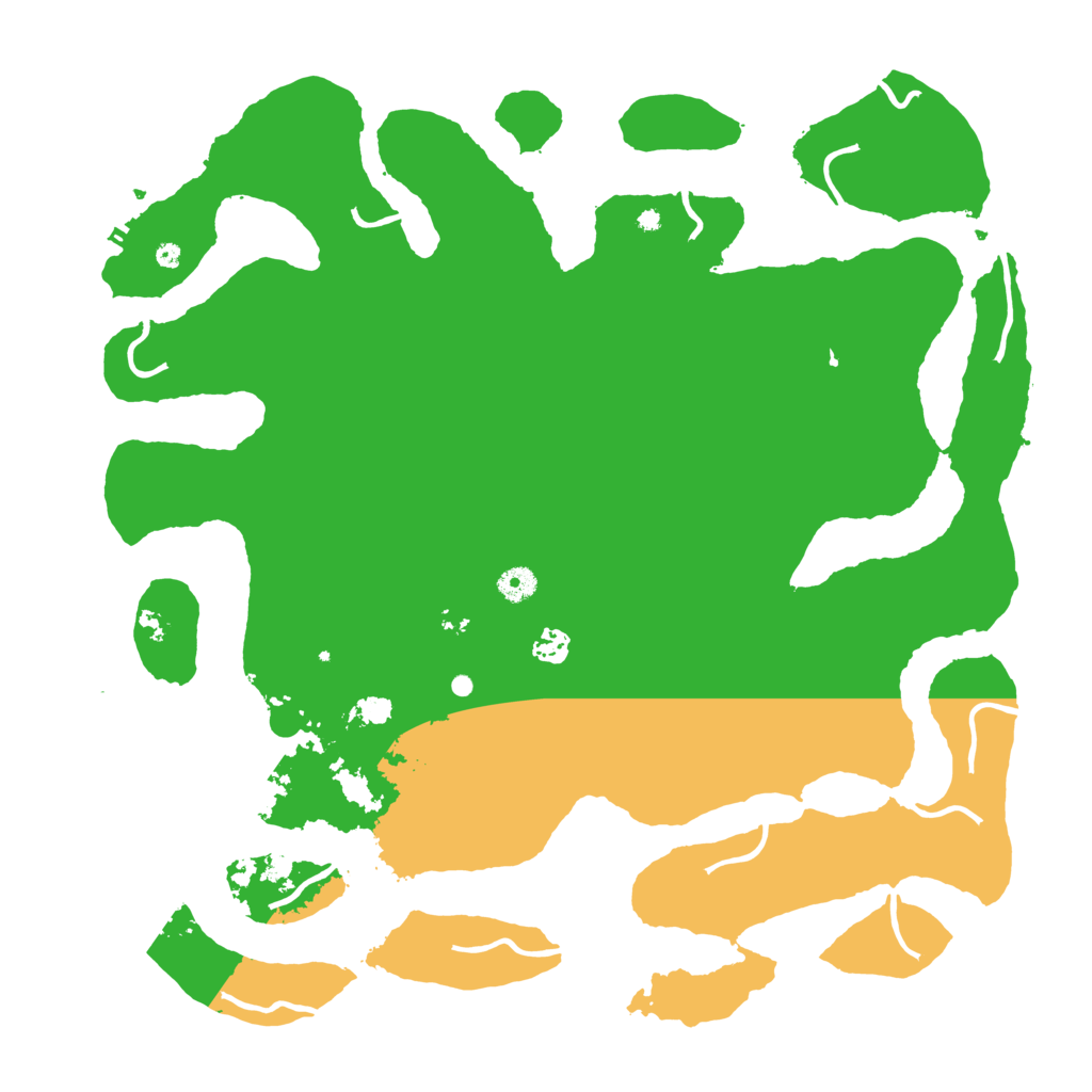 Biome Rust Map: Procedural Map, Size: 4500, Seed: 4727063