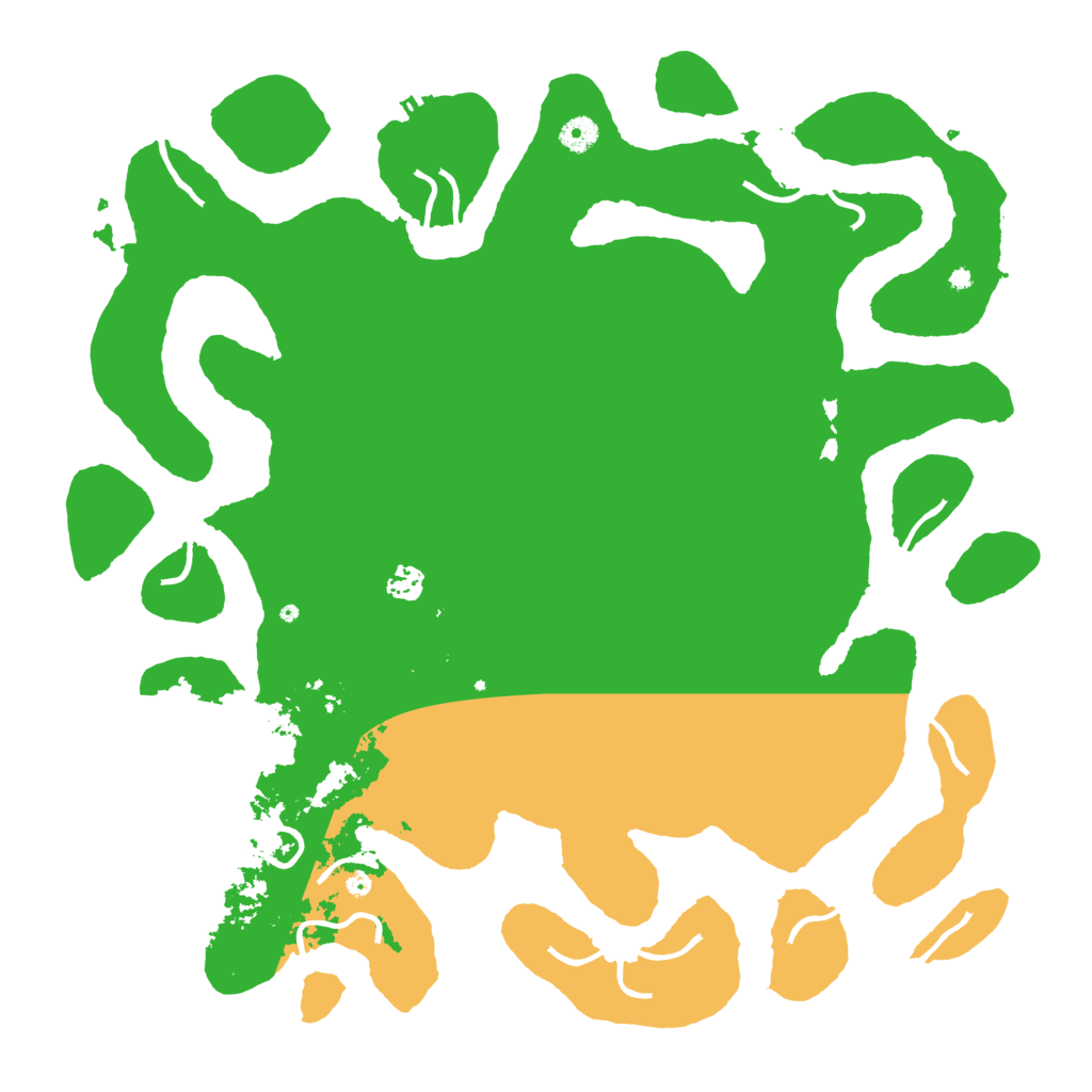 Biome Rust Map: Procedural Map, Size: 4500, Seed: 3443788