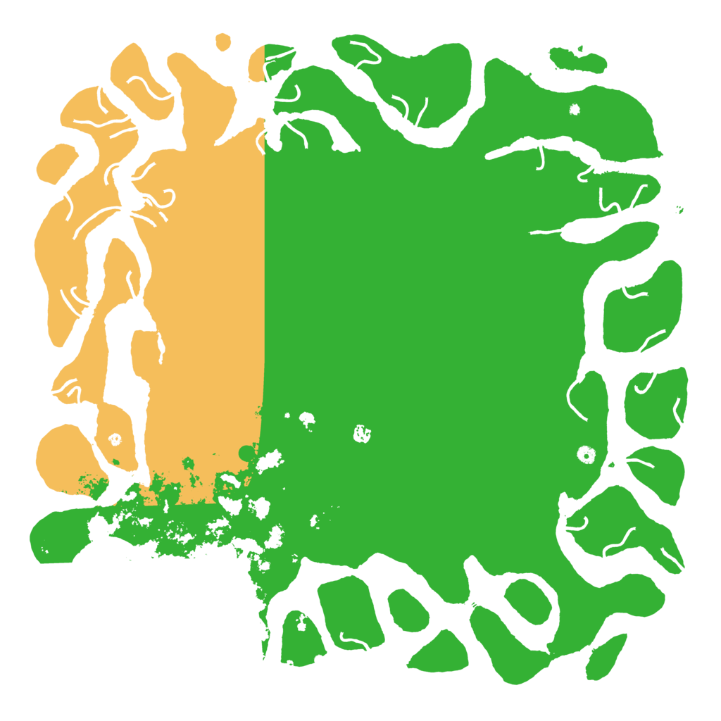 Biome Rust Map: Procedural Map, Size: 6000, Seed: 29647
