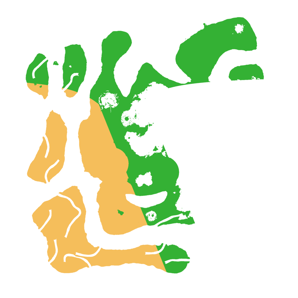 Biome Rust Map: Procedural Map, Size: 3000, Seed: 88426431