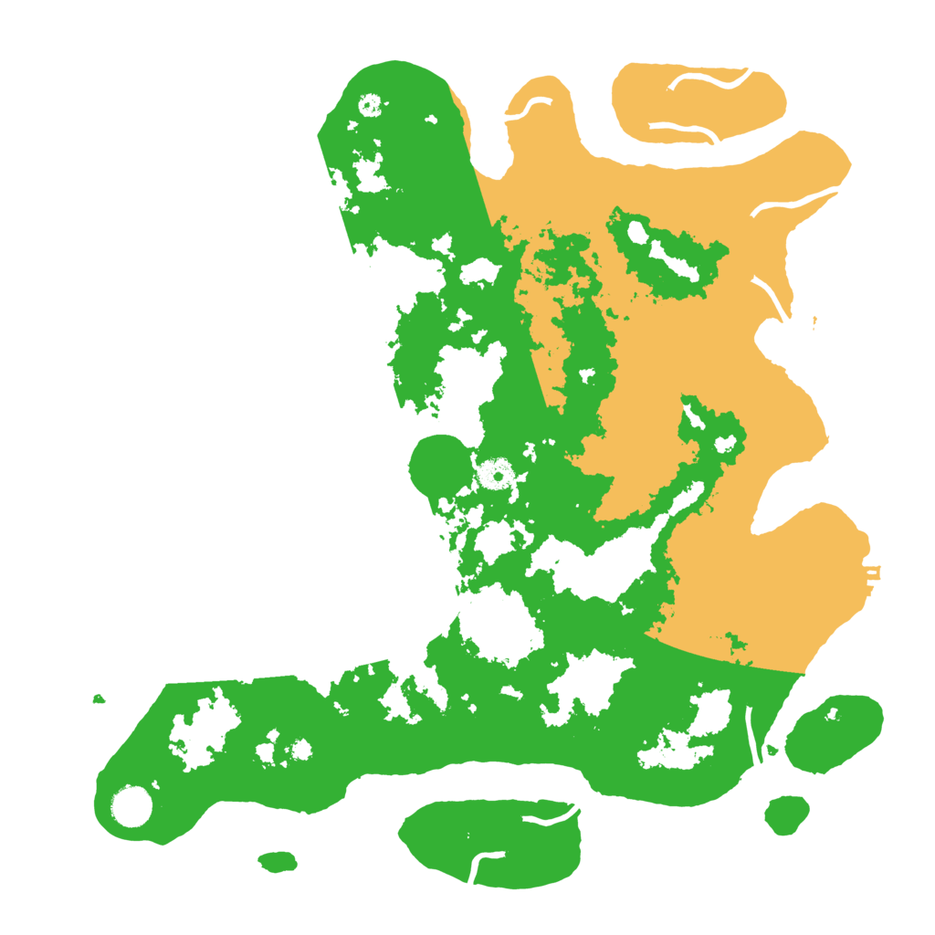 Biome Rust Map: Procedural Map, Size: 4050, Seed: 221581885