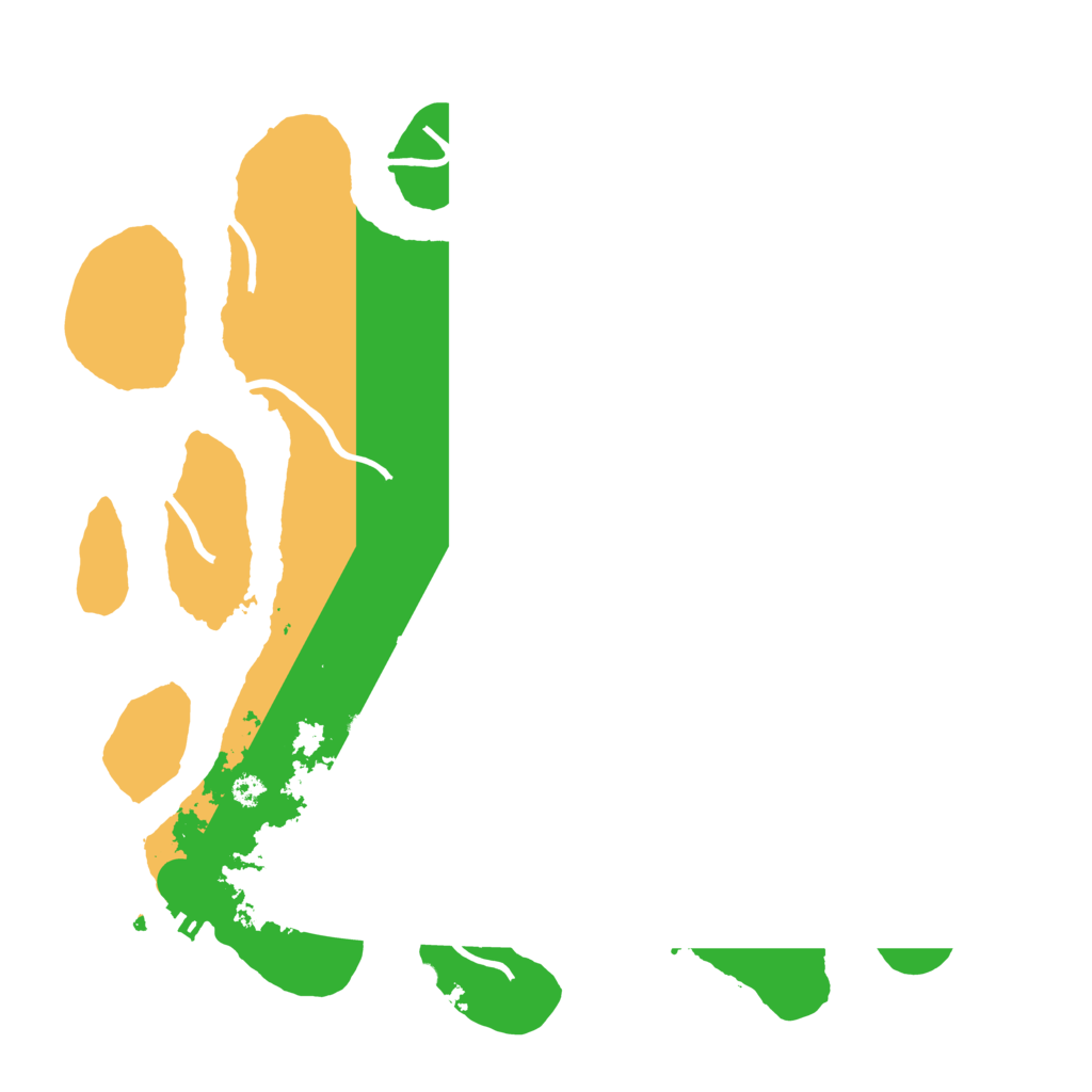 Biome Rust Map: Procedural Map, Size: 3500, Seed: 1354565868