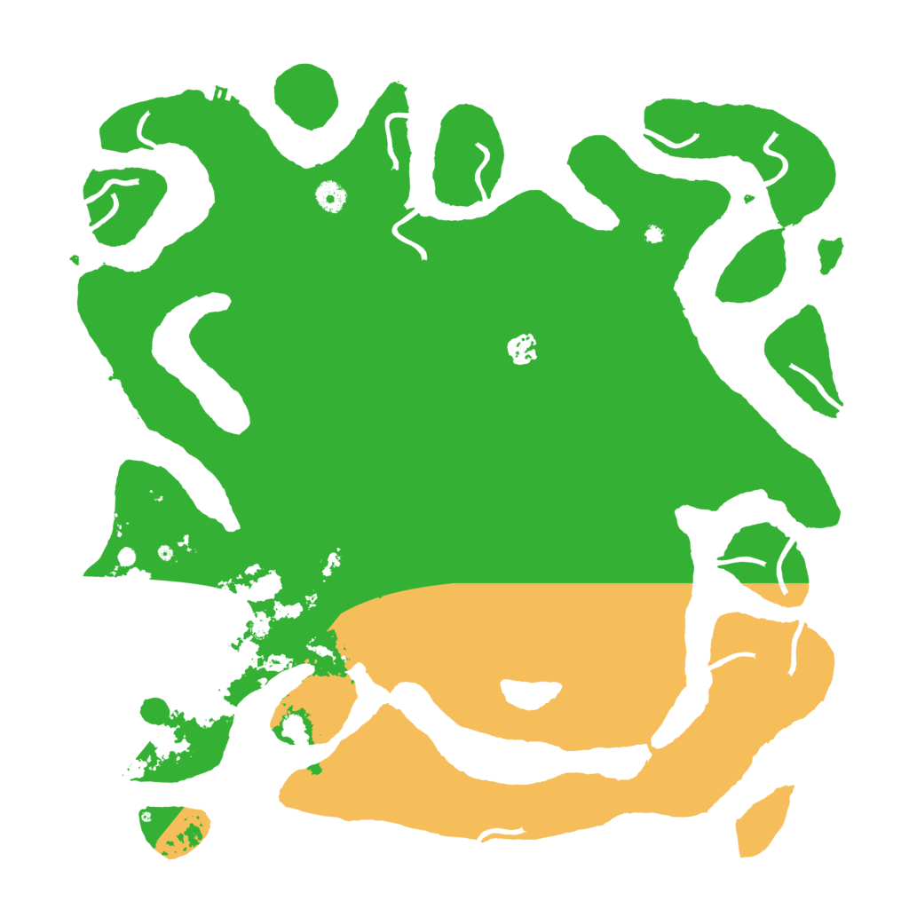 Biome Rust Map: Procedural Map, Size: 4500, Seed: 46526954