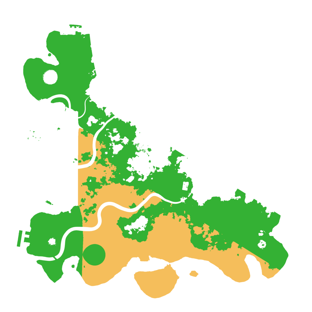 Biome Rust Map: Procedural Map, Size: 3850, Seed: 468570096
