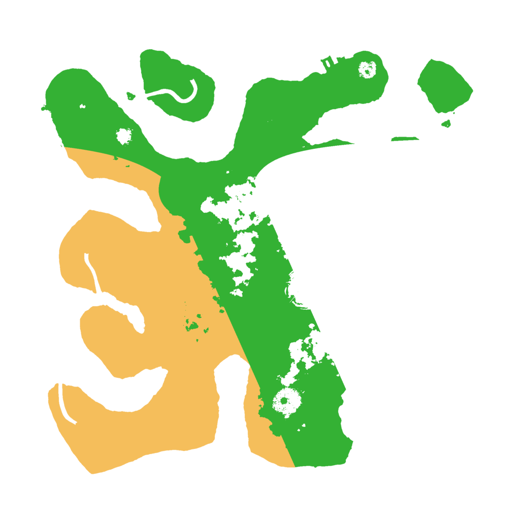 Biome Rust Map: Procedural Map, Size: 3000, Seed: 815509195