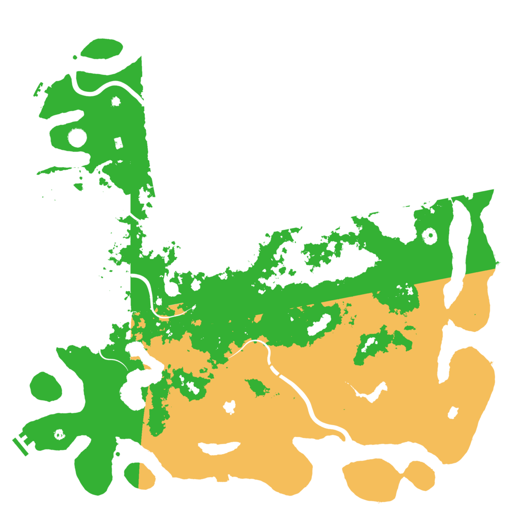 Biome Rust Map: Procedural Map, Size: 5000, Seed: 20012022