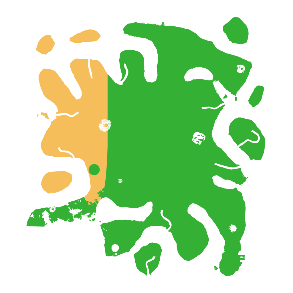 Biome Rust Map: Procedural Map, Size: 3500, Seed: 1216311991