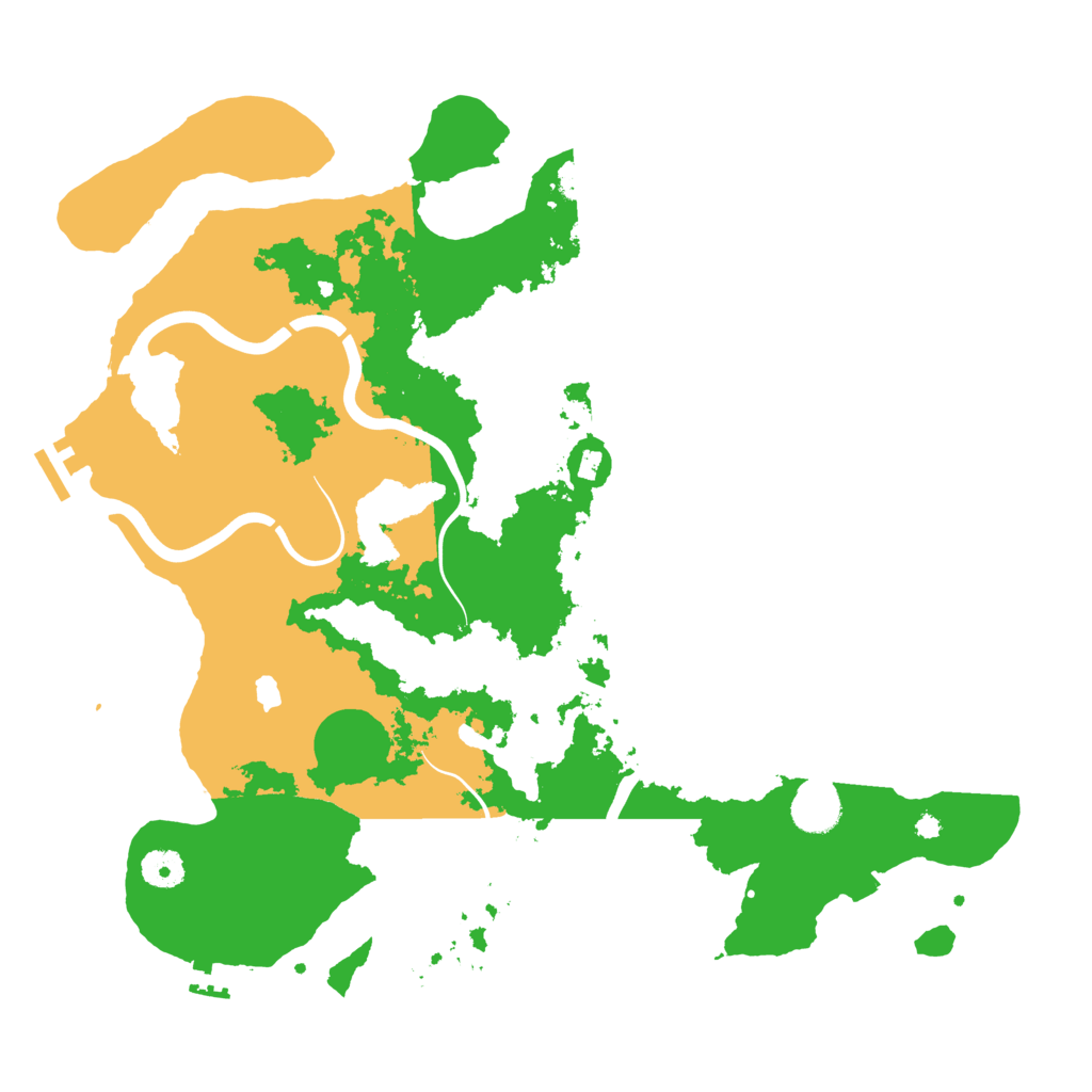 Biome Rust Map: Procedural Map, Size: 4000, Seed: 694642
