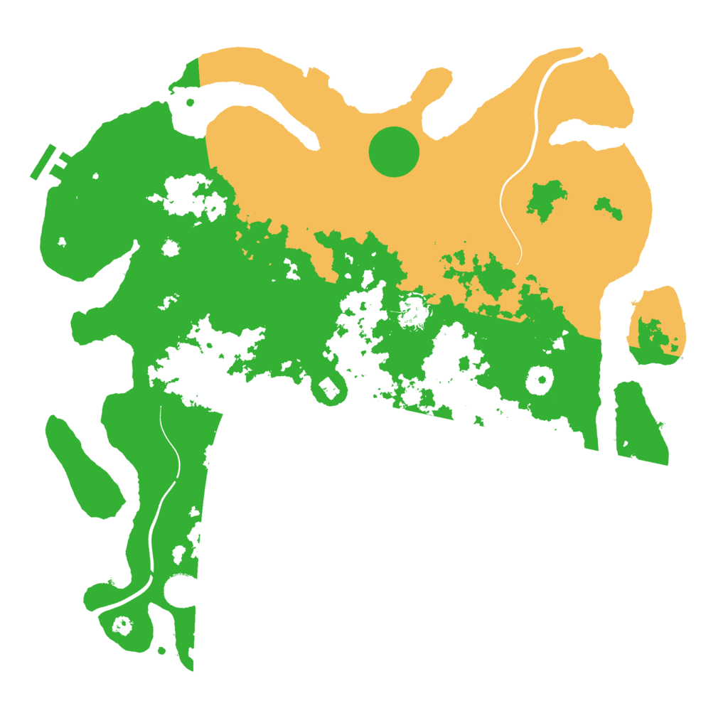 Biome Rust Map: Procedural Map, Size: 3800, Seed: 171