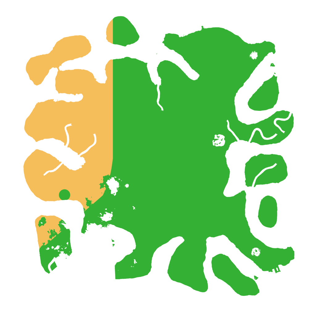 Biome Rust Map: Procedural Map, Size: 3710, Seed: 40171224