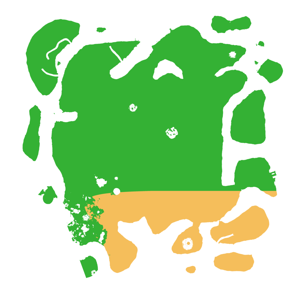 Biome Rust Map: Procedural Map, Size: 4000, Seed: 167484