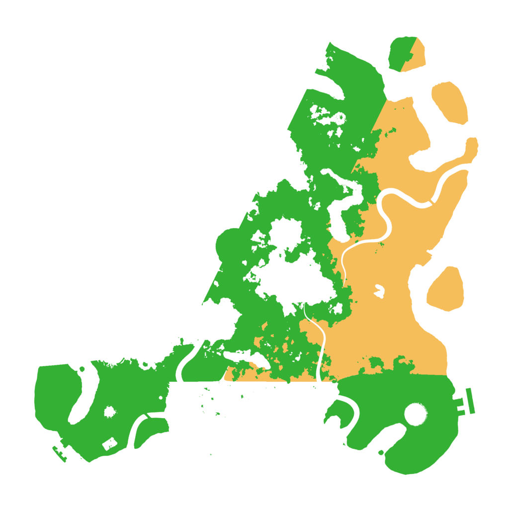Biome Rust Map: Procedural Map, Size: 4000, Seed: 796477