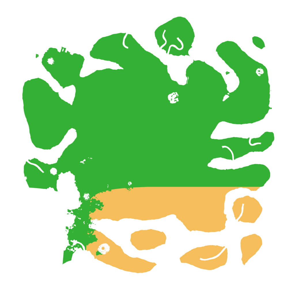 Biome Rust Map: Procedural Map, Size: 4000, Seed: 1864276508