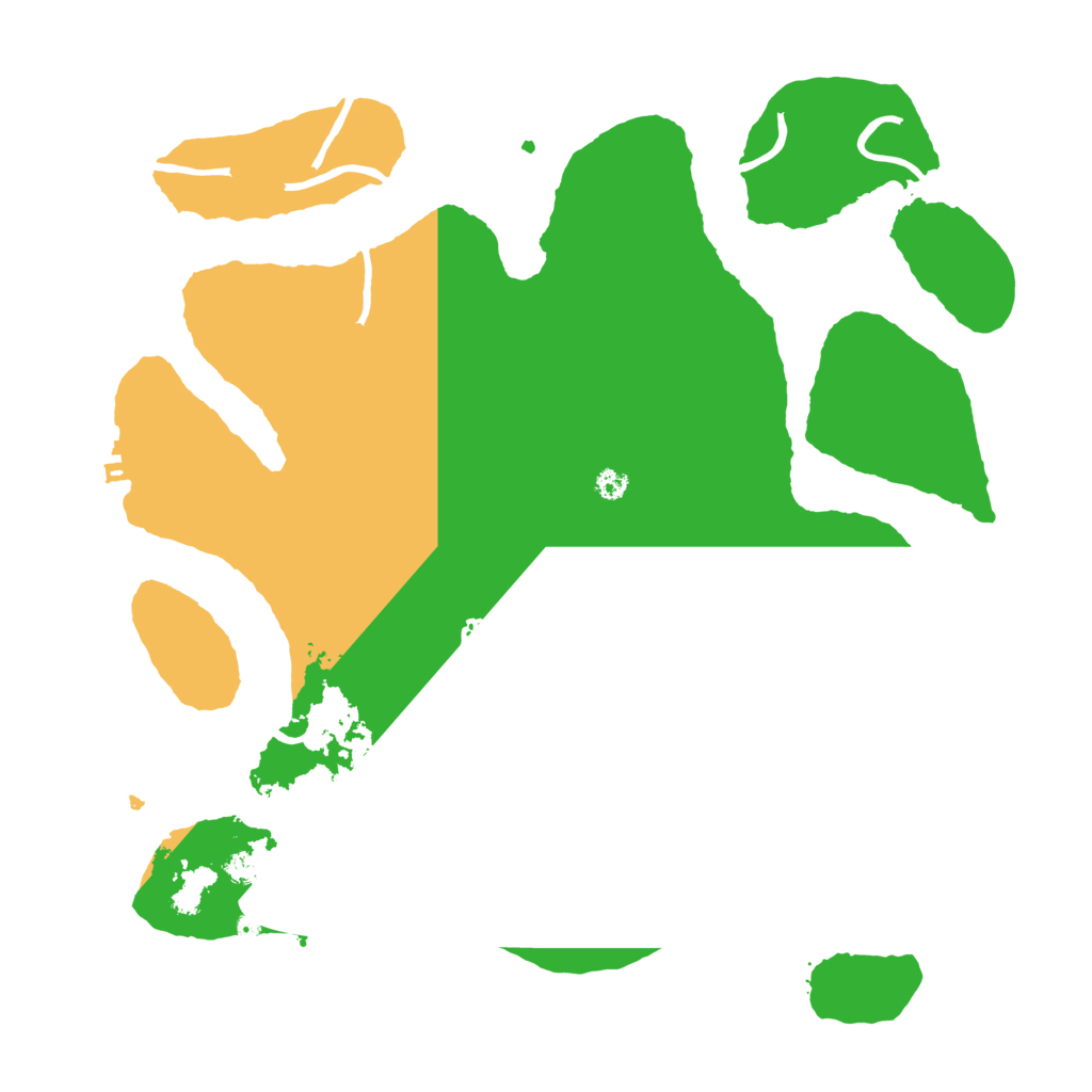 Biome Rust Map: Procedural Map, Size: 3500, Seed: 54254582