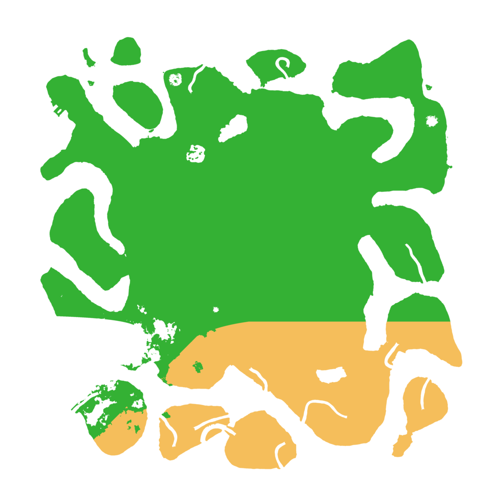 Biome Rust Map: Procedural Map, Size: 4000, Seed: 17602