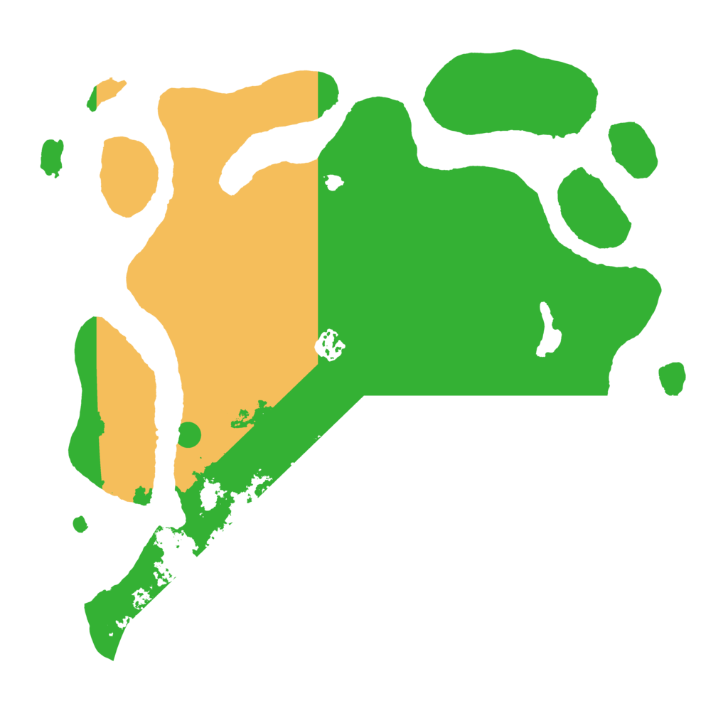 Biome Rust Map: Barren, Size: 3700, Seed: 21012022