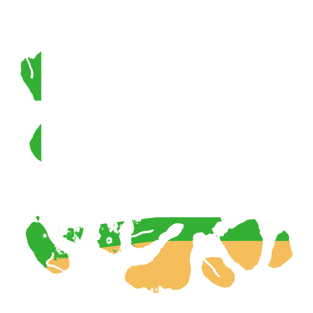 Biome Rust Map: Procedural Map, Size: 3550, Seed: 778449